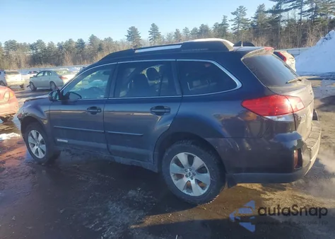 2012 Subaru Outback 3.6R Limited from USA, damaged, VIN 4S4BRDJC4C2246620